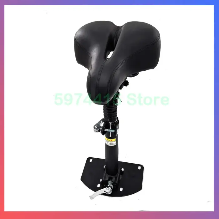 Selle Pliable pour Scooter Électrique de 10 Pouces, Siège Pliable, Réglable, Absorbant les Chocs, Ti