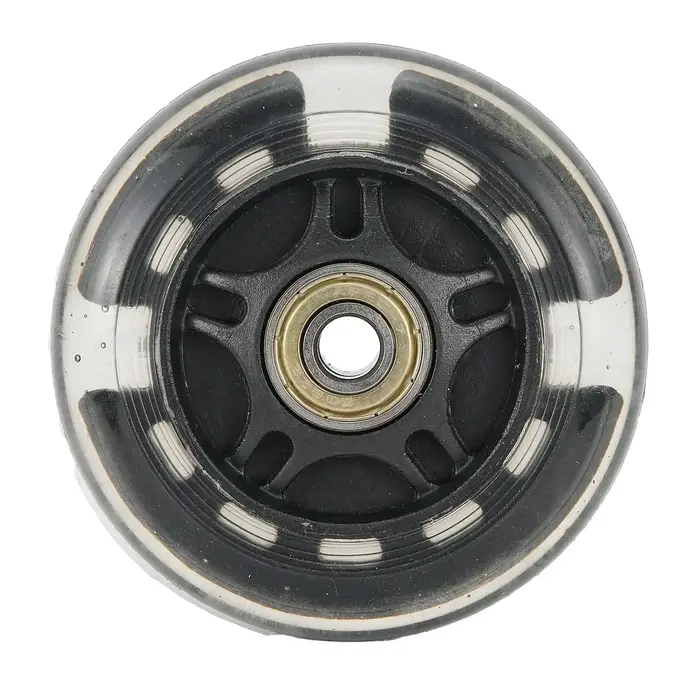 Roues lumineuses Ultra silencieuses, absorbant les chocs, résistantes à l'usure, PU 80 22mm, roues c