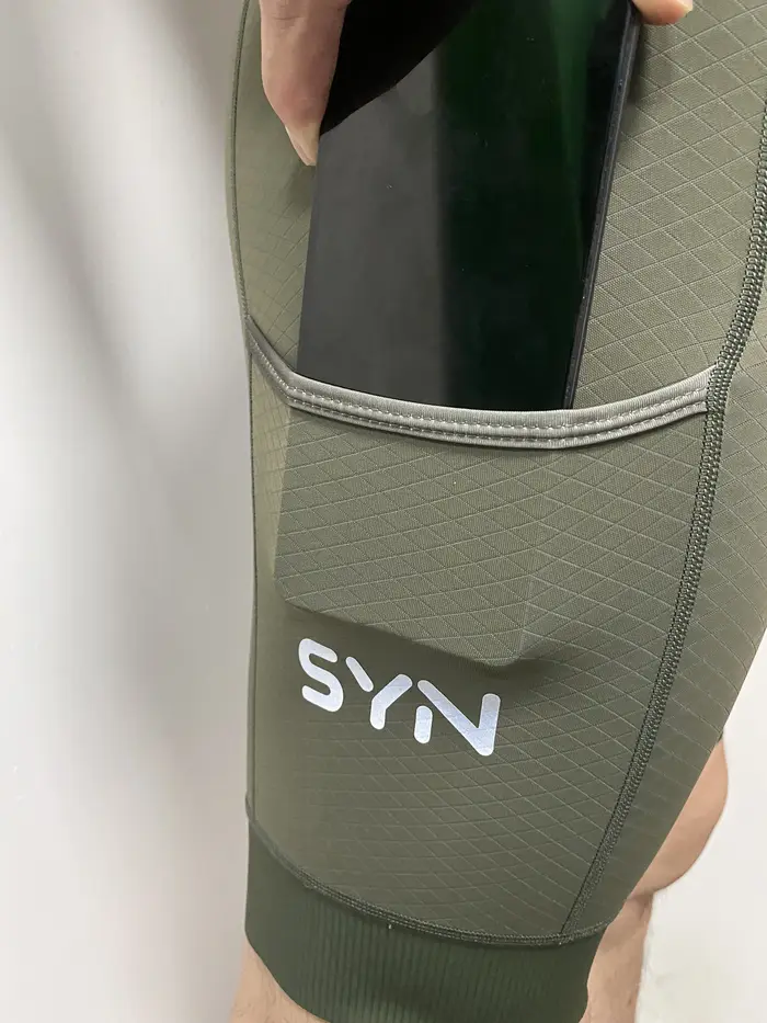 Shorts de vélo rembourrés SYN Sports pour hommes