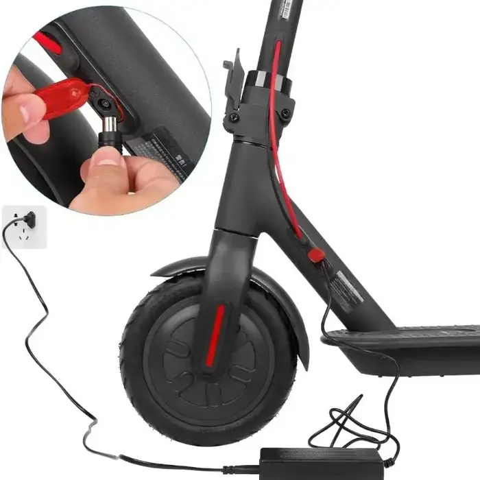 Adaptateur de chargeur de batterie 42V 2a pour Scooter Ninebot Es1 Es2 Es4 E22 E25 F40 F20 Xiaomi M365 1S pro Pro2