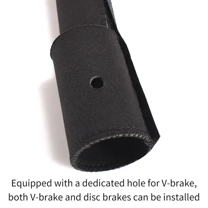 1 paire de couvercles de fourche de protection de vélo de route