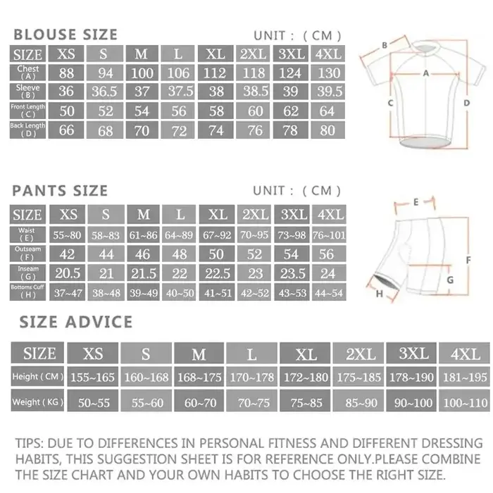 Ensemble de cyclisme AERO VELO