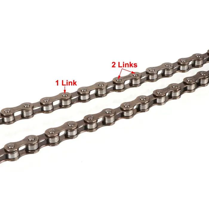 # 410 92L 104L 114L maillons chaîne de vélo chaîne à vitesse unique vélo électrique 1/2 "x 1/8" pièc