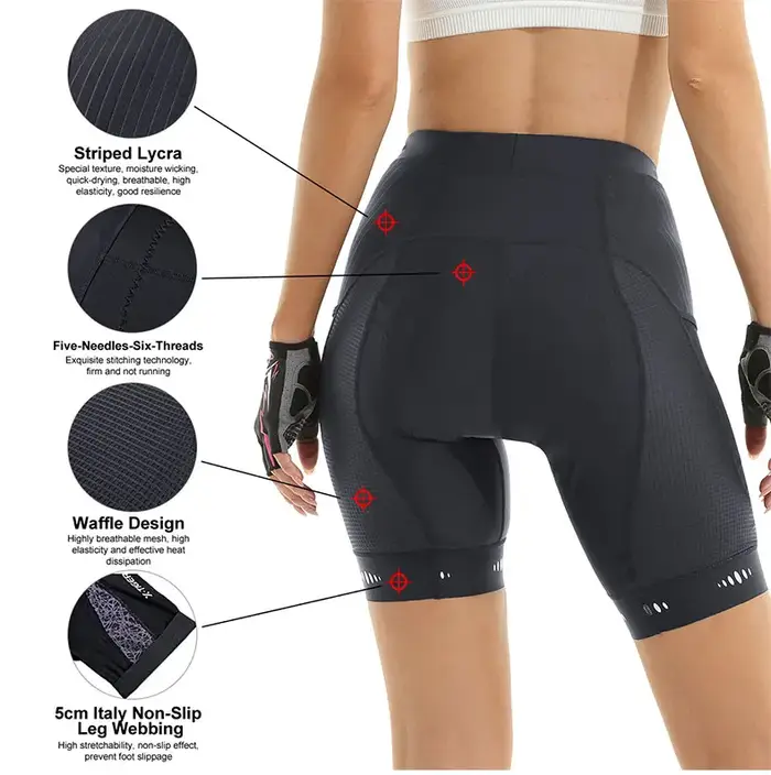 X-tiger short de cyclisme femme été montagne route short de vélo Pro femme short de vélo poches remb
