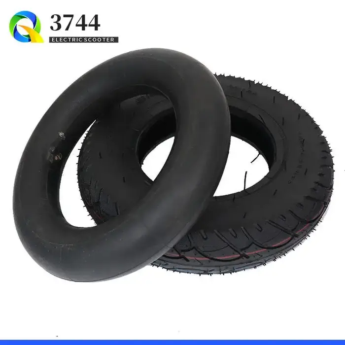 Pneu de route 3.50-8 avec chambre à air à valve courbée pour Z50 R J Mini Dirt Bike