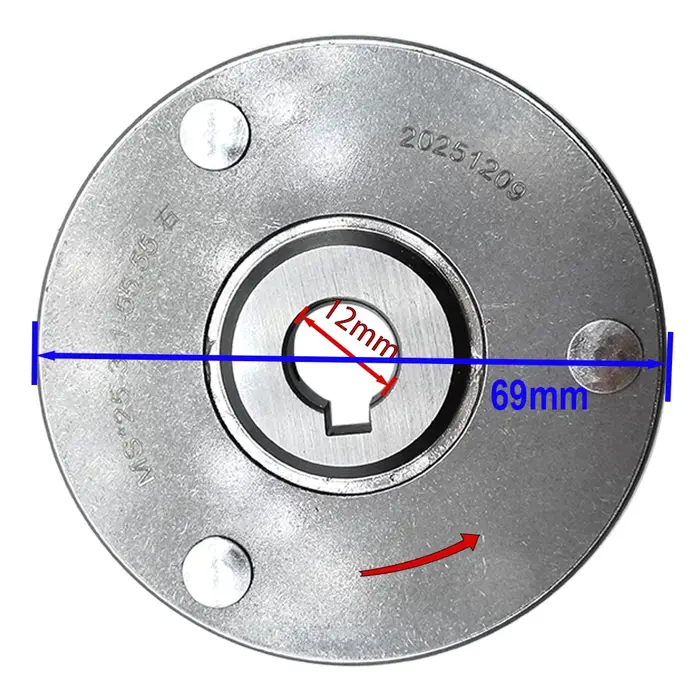 Embrayage de moteur de vélo électrique 69MM, embrayage unidirectionnel pour vélo pliable, embrayage 