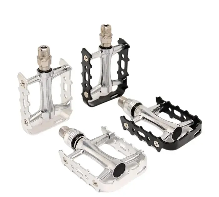 Aceoffix rétro gauche pédale à dégagement rapide pour vélo pliant brompton corps en alliage d'aluminium arbre en acier au chrome molybdène