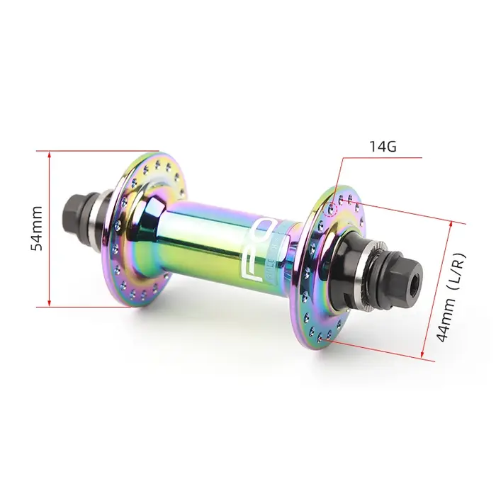 POLSO BH002F BMX moyeu de vélo avant en aluminium Aolly 36 trous 2 roulements