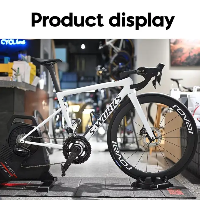 ThinkRider-Support de roue avant pour entraîneur de vélo d'intérieur
