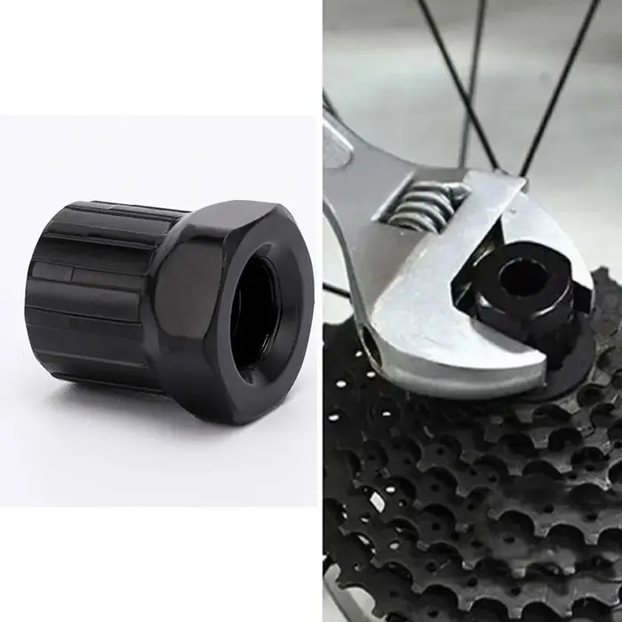 Outil de démontage de cassette de vélo, clé en acier au carbone à 12 dents pour le démontage du vola