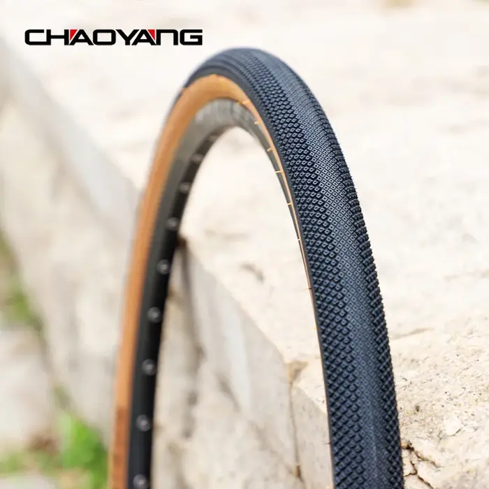 Chaoyang ARISUN-Pneu de vélo de route de type fil, bord jaune, 60TPI, 700C, 700x35C, 700x40C