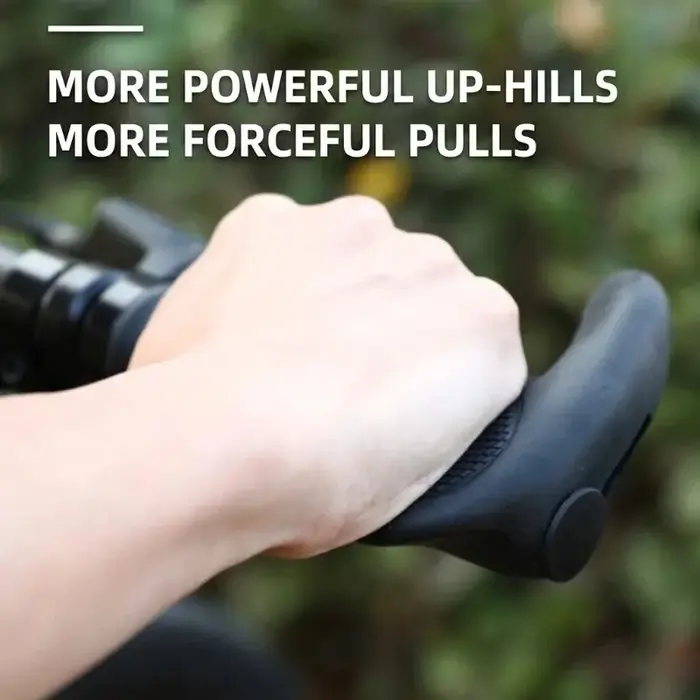 Poignée de guidon de vélo ergonomique