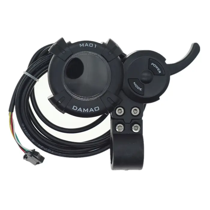 Contrôleur de trottinette électrique 48V-60V 25A 6 tubes double entraînement universel avec écran LCD Damao et