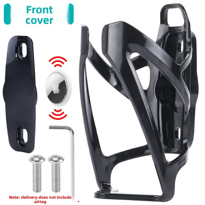 Support de bouteille d'eau antivol pour vélo avec emplacement pour AirTag