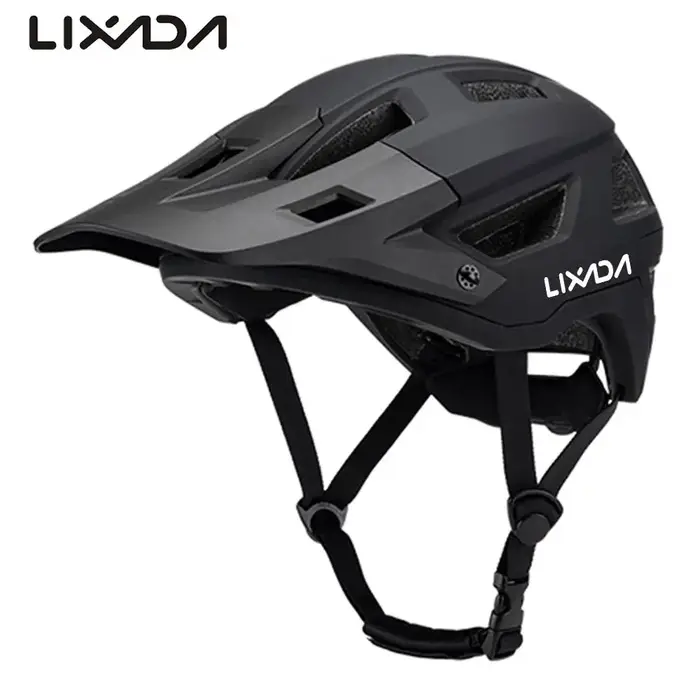 Lixada casque de vélo 55-61 cm cadran réglable visière amovible Ventilation 14 évents d'air