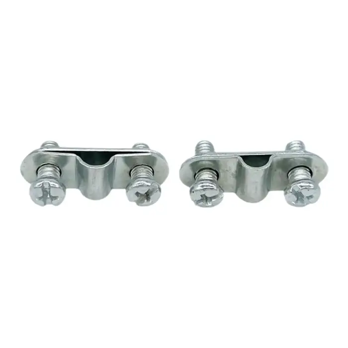 2 plaques de fixation pour garde-boue de vélo