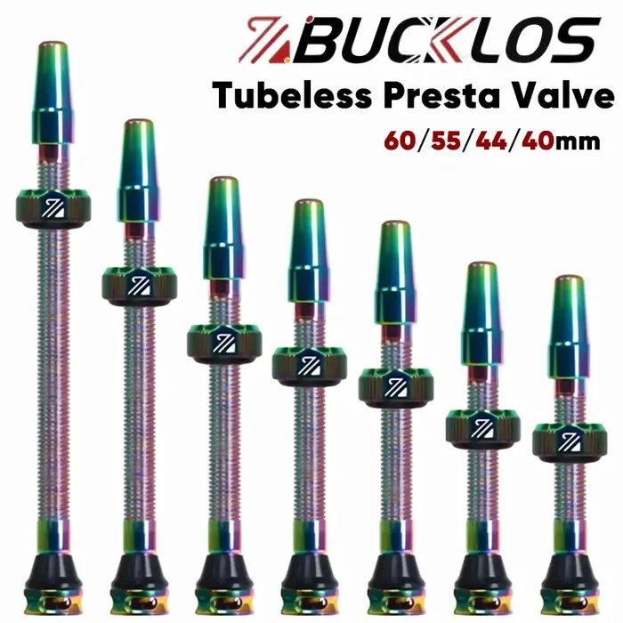 BUCKLOS – Valve Tubeless Presta pour vélo