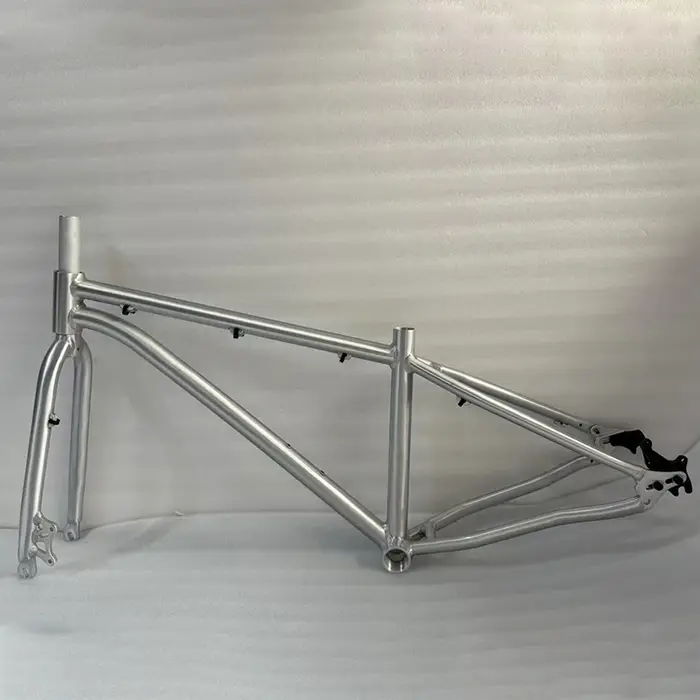 Cadre de vélo de frein à disque de 24 pouces avec fourche avant/casque de roulement/pince de Tube de selle O. L.D