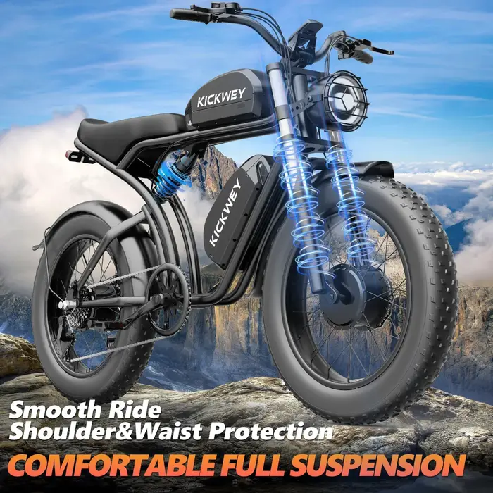Moto électrique K7 Ebike 3000W 40AH
