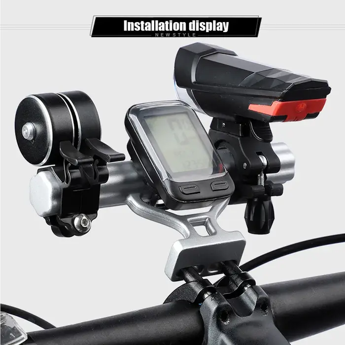 OUO support d'extension de guidon de vélo ultraléger en alliage d'aluminium, accessoire de cyclisme