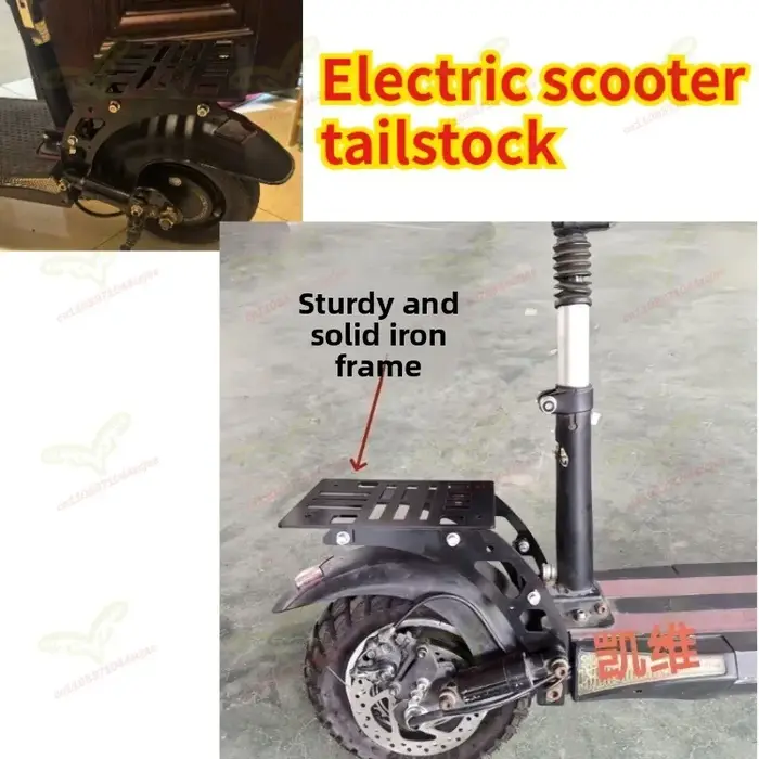 Support de bagages arrière pour trottinette électrique