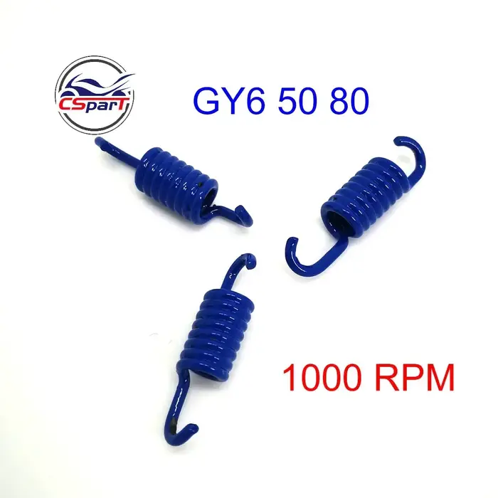 Ressort d'embrayage 139QMB Roketa DIO GY6 50CC Baja Jonway, 1000 tr/min, 1500 tr/min, 2000 tr/min, p