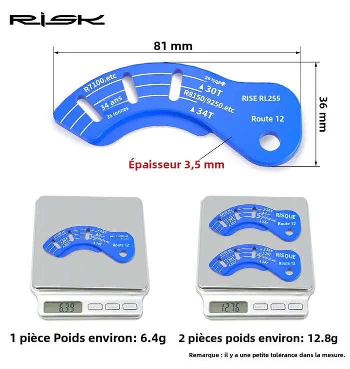 Risque vélo de route 12S outil de réglage de dérailleur arrière électrique