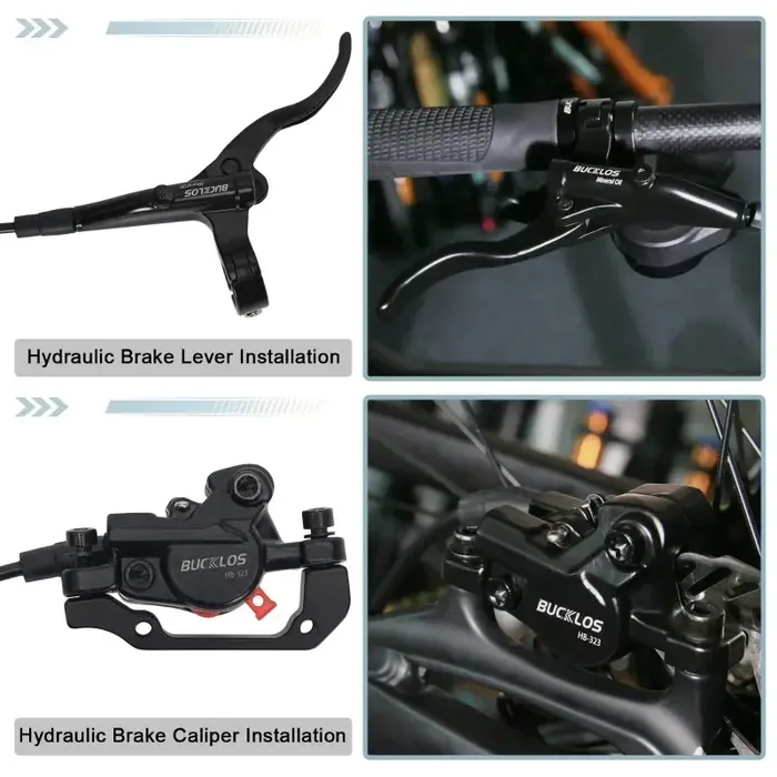 Frein à disque hydraulique durable pour vélo de route et VTT