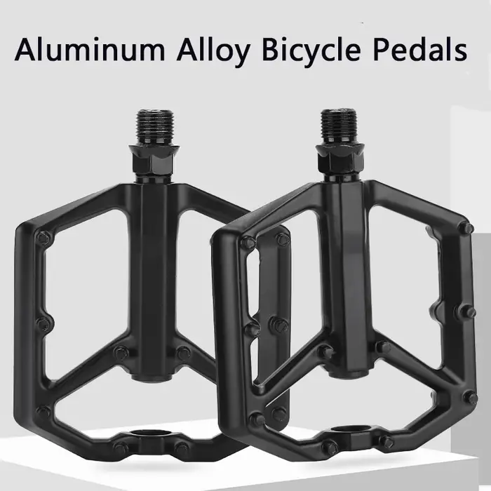 1 paire de pédales de vélo en aluminium