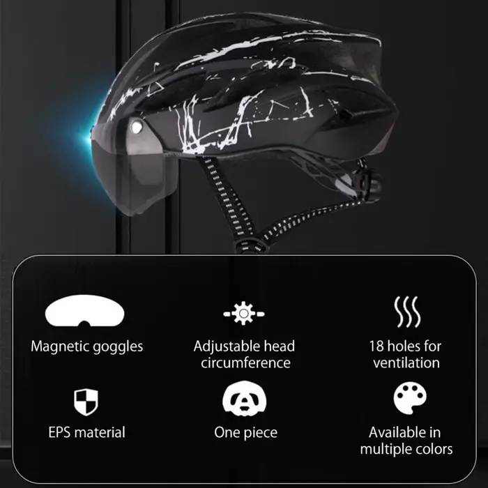 Casque de cyclisme EPS + PC