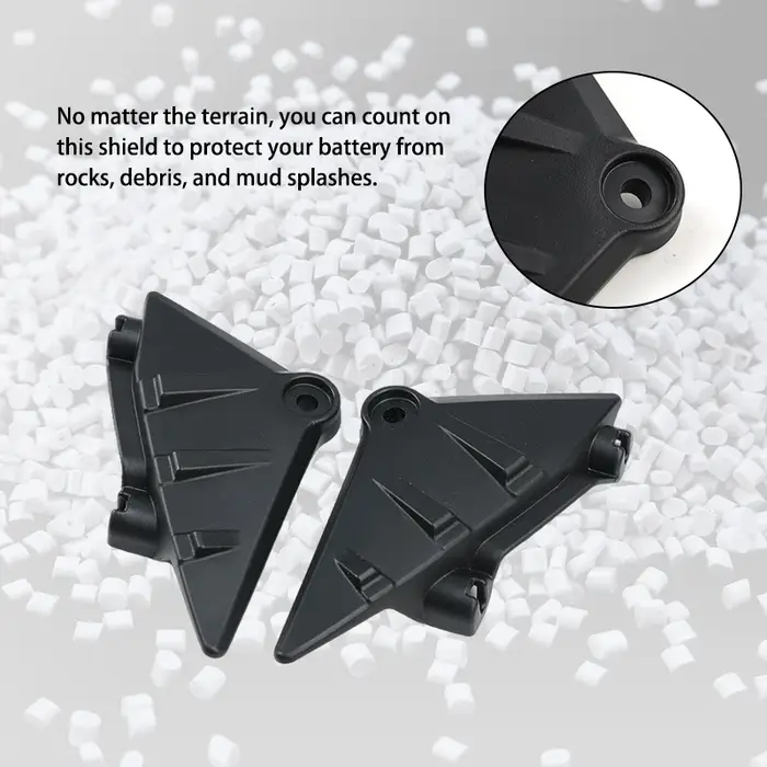 LINGQI Ebike batterie couvercle inférieur panneau latéral Protection garde-boue en plastique pour Ultra abeille Ultrabee vélos électriques Pit Dirt Bike