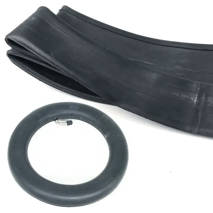 Chambre à air pour vélo pliant caoutchouc butyle 12-1/2x1.75x2-1/4 avec buse américaine incurvée pour petite roue et remplacement durable