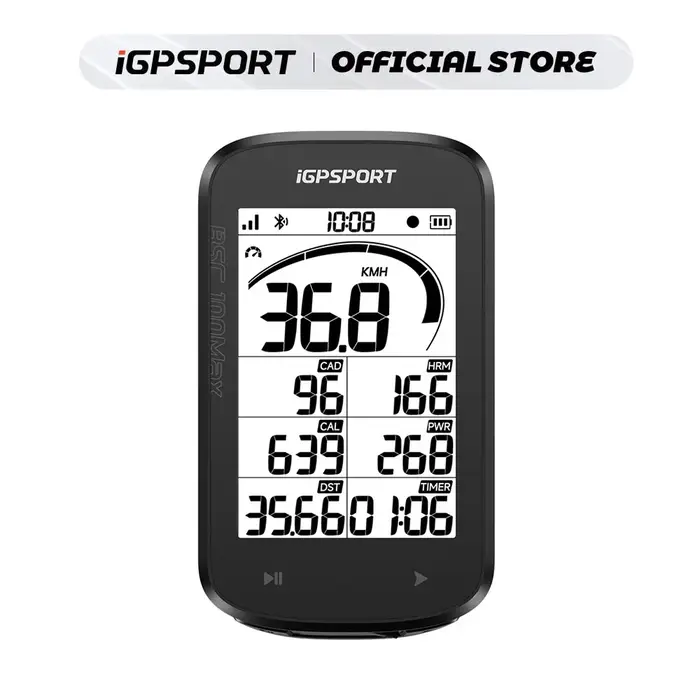 IGPSPORT BSC100Max ordinateur de vélo GPS compteur de vitesse