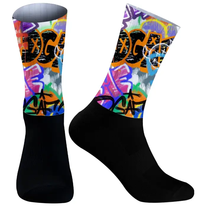 Chaussettes de cyclisme respirantes pour hommes et femmes