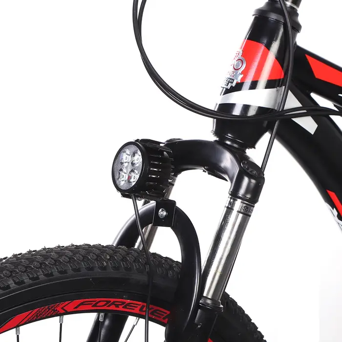 Lumière de vélo LED lampe de klaxon