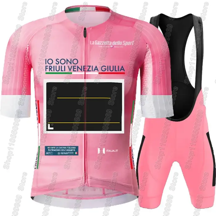 Ensemble de maillot de cyclisme rose 2026