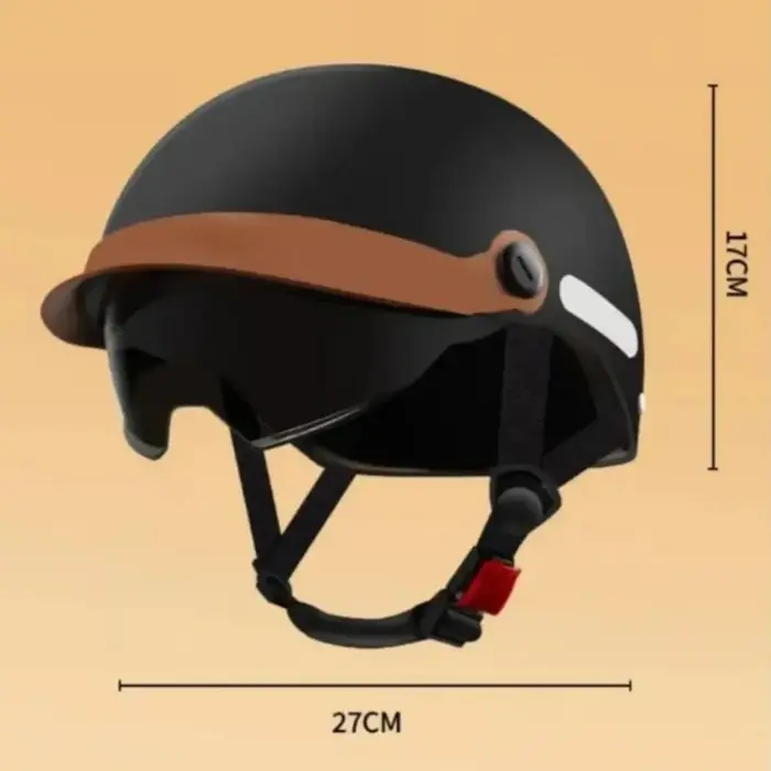 Casque de vélo électrique Ultra léger, prévention des chutes, protection solaire, demi-casque de moto, casques de sécurité respirants pour vélo électrique