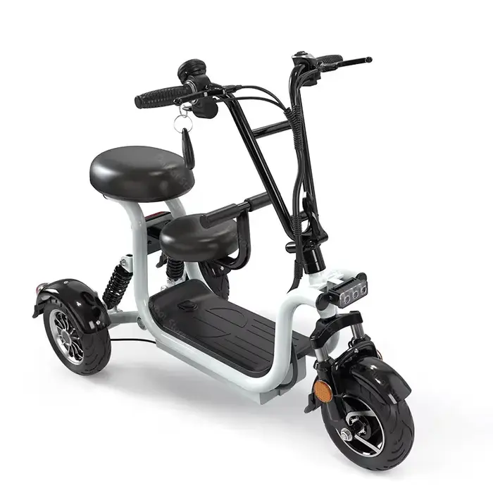 Trottinette électrique à trois roues pour adultes
