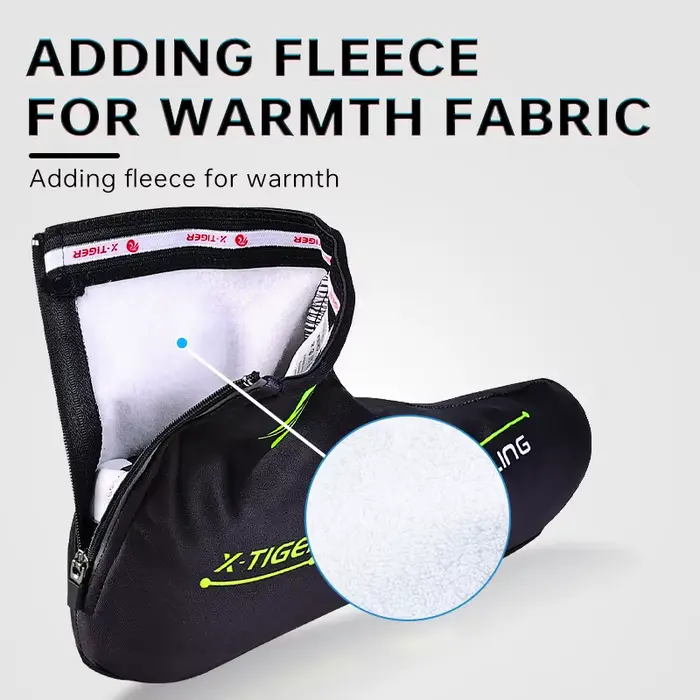 X-TIGER cyclisme couvre-chaussures hiver thermique sourire VTT vélo couvre-chaussures femmes hommes 
