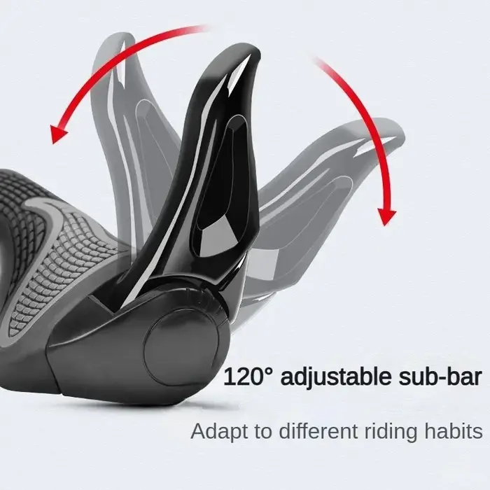 1 paire de poignées de guidon de vélo ergonomiques antidérapantes