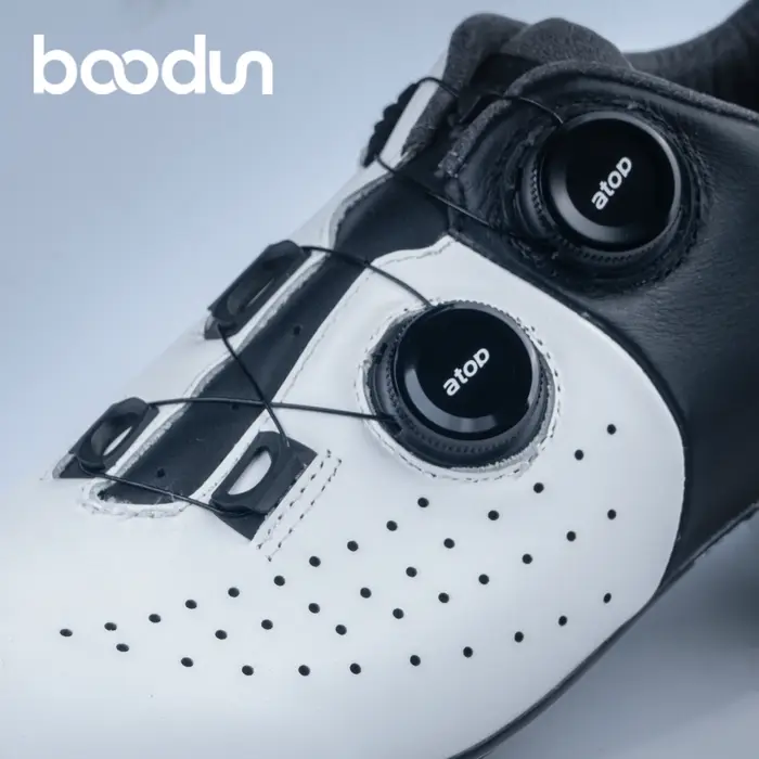 Chaussures de cyclisme sur route respirantes pour hommes