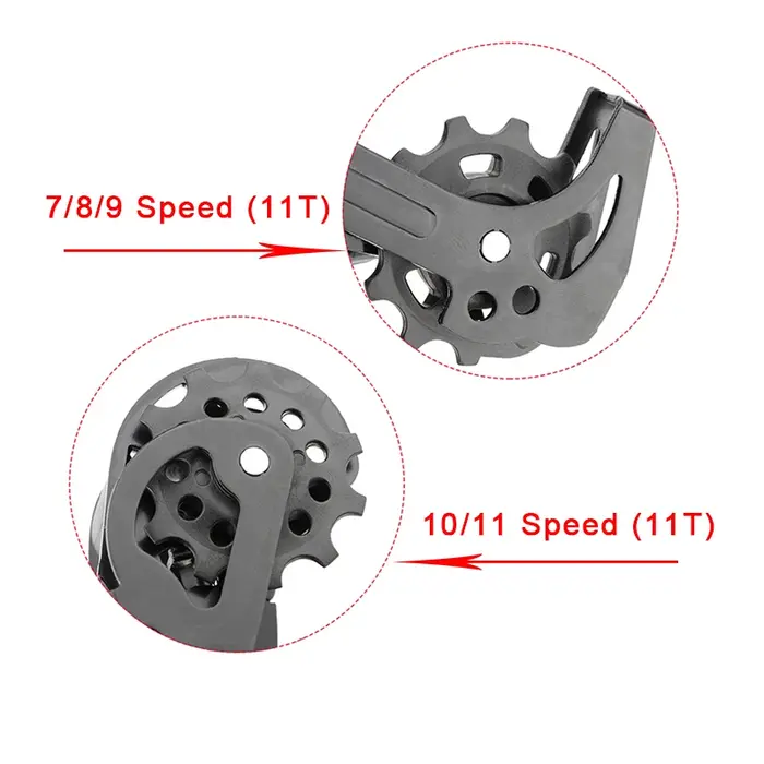 Micro nouveau cadran arrière de Transmission de vélo