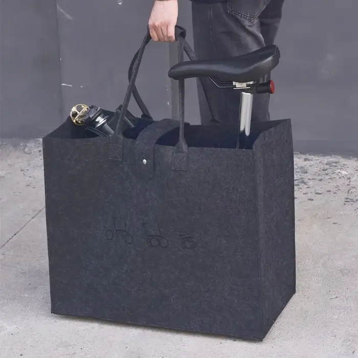 1 pièces sac de rangement de vélo pliable léger à la mode pour Brompton 14-16 pouces pour sac fourre-tout Dahon sac de