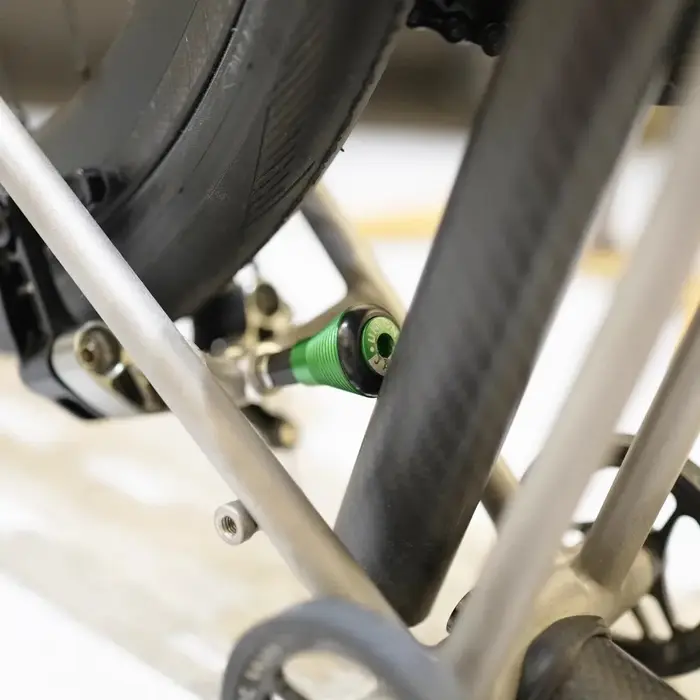 Disque de stationnement pliable Unionjack pour vélo Brompton, universel