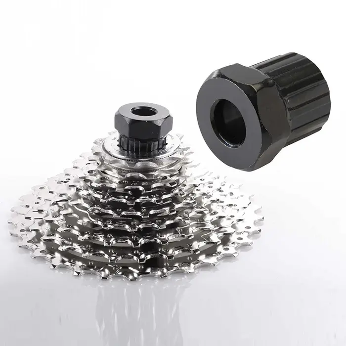 Dissolvant de pignon de roue libre de vélo en acier au carbone