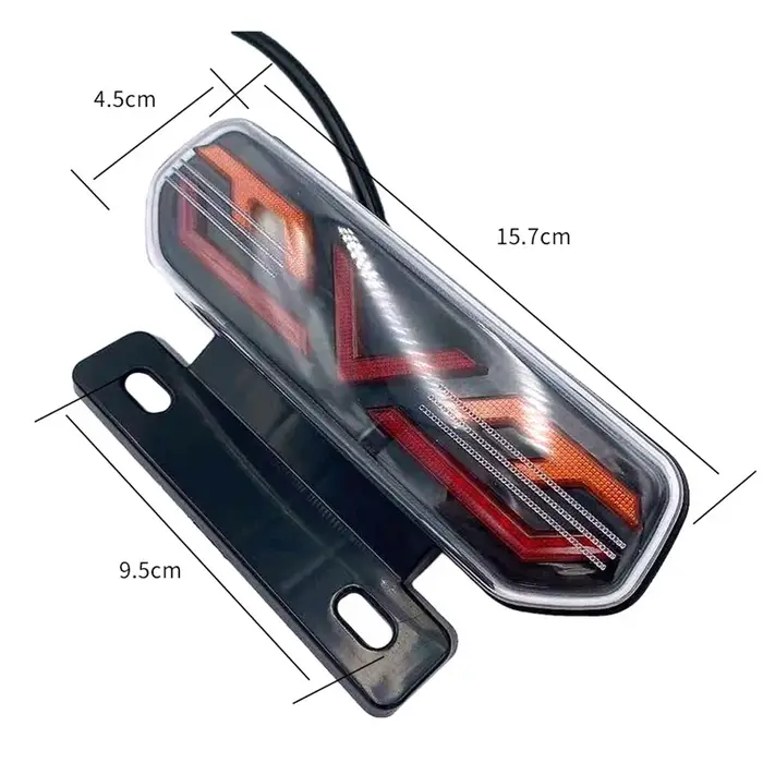 12V LED feux arrière de moto feu de freinage