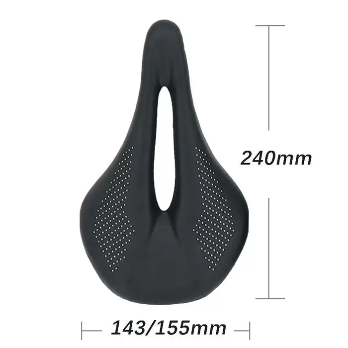 Eliteone selle de vélo en carbone 240x143mm/155mm selles
