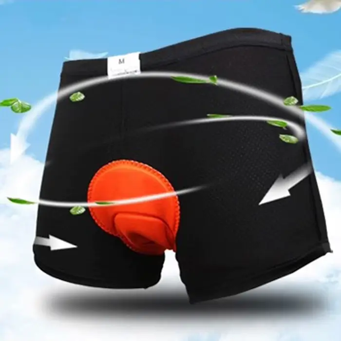 Sous-vêtements de cyclisme rembourrés 3D en polyester respirant pour hommes et femmes vtt route et longues distances confort sport