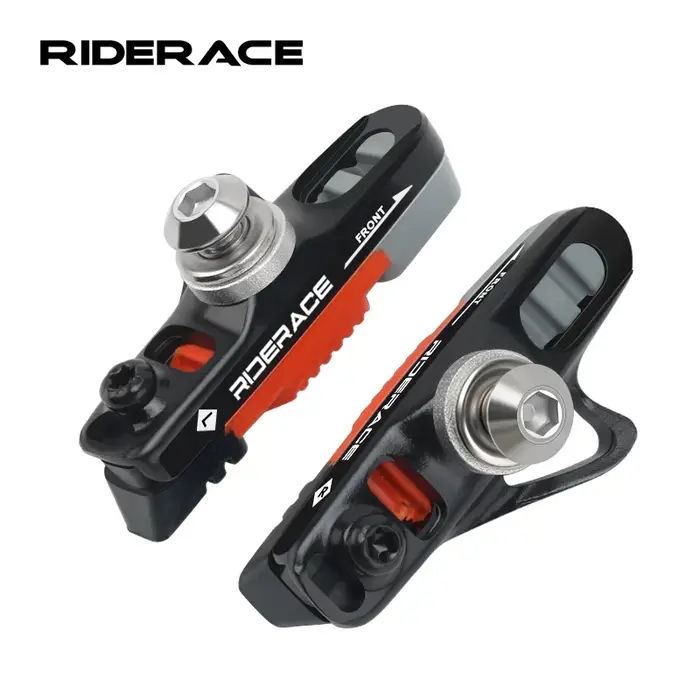 1 paire de plaquettes de frein pour vélo de route, plaquettes de frein C-Brake en alliage d'aluminium CNC, durables, silencieuses, en caoutchouc, accessoires de cyclisme
