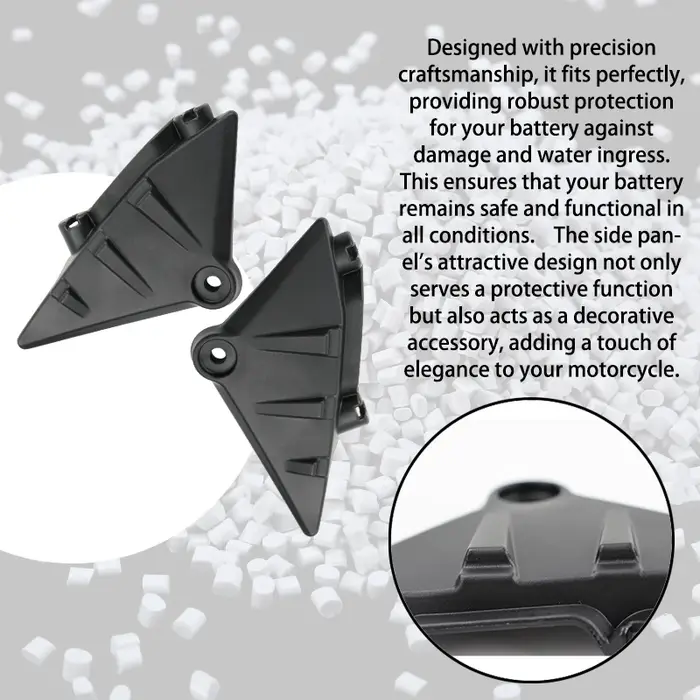 LINGQI Ebike batterie couvercle inférieur panneau latéral Protection garde-boue en plastique pour Ultra abeille Ultrabee vélos électriques Pit Dirt Bike